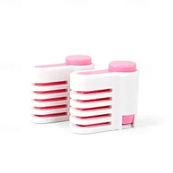 2pcs 5-Layer Bread Slicer and Cake Cutter - Creative Kitchen Tool for Effortless Slicing and Cutting - 1.96 x 1.77 Inches