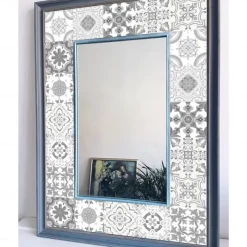 24/48pcs Mandala Self-adhesive Wall Stickers Waterproof Classic Moroccan Tile Stickers Creative Kitchen Bathroom Living Room