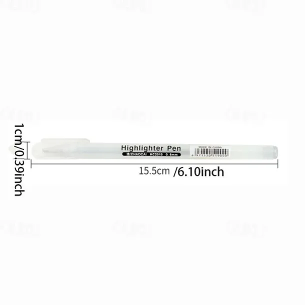 3pcs Marker Highlighter White Markers White Gel Pen For Art Markers Comic Drawing Supplies
