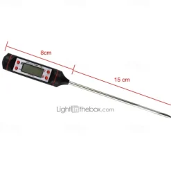 1pcs Meat Thermometer Digital BBQ Thermometer Electronic Cooking Food Thermometer Probe Water Milk Kitchen Oven Thermometer Tools