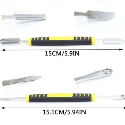 6pcs Metal Crowbar Set, Small Metal Spudgers, Opening Pry Tools, Disassembly Tools For Mobile Phones And Digital Home Appliances