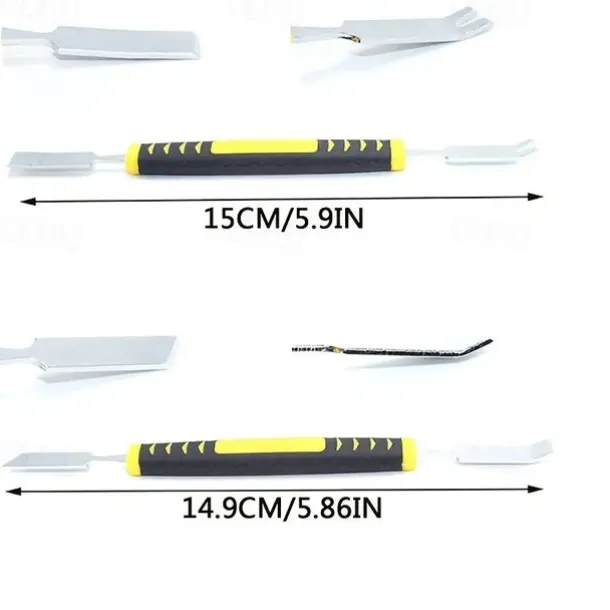 6pcs Metal Crowbar Set, Small Metal Spudgers, Opening Pry Tools, Disassembly Tools For Mobile Phones And Digital Home Appliances