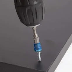 5PCS 65mm Anti-Slip Electric Magnetic Nut Driver Set 1/4 Inch Hex Shank S2 PH2 Magnetic Phillips Cross Screw Screwdriver Bits Set Electric Power Driver Bit Set Gift for Machinist