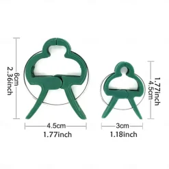 20pcs Plant Support Clips Flower and Vine Garden Tomato Plant Support Clips for Supporting Stems Vines Grow Upright Climbing