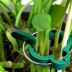 20pcs Plant Support Clips Flower and Vine Garden Tomato Plant Support Clips for Supporting Stems Vines Grow Upright Climbing