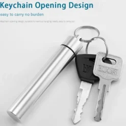 7Pcs Portable Stainless Steel Toothpicks Pocket Set Reusable Metal Toothpicks Cleaning Kit with Holder for Outdoor Picnic Camping Traveling