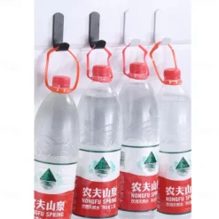 5pcs Punching Free Clothes Bag Hook Powerful Door Back Clothes and Hats Hanging Rack Wall Storage Bathroom Adhesive Hook Wall Hanging Wall