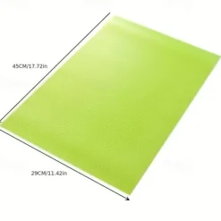 4pcs Refrigerator Liners Mats Washable, Refrigerator Mats Liner Waterproof Oilproof, Fridge Liners For Shelves, Cover Pads For Freezer Glass Shelf Cupboard Cabinet Drawer