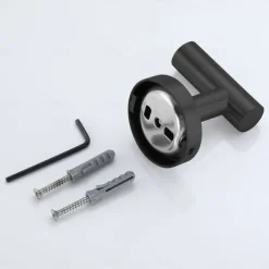 2PCS Robe Hooks Wall Mounted Clothes Hooks 304 Stainless Steel High Bearing Capacity Hooks for Bathroom/Kitchen