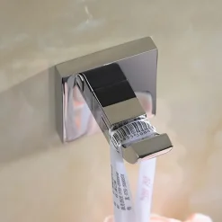 5pcs Robe Hooks,Bathroom Chrome Towel Hooks 304 Stainless Steel Wall Mounted Clothes Hooks For Bathroom/Kitchen