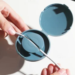 2pcs Round Wire Winder Box Portable Multifunctional Data Cable Storage Case Cable Container USB Charger Holder Wire Management Box