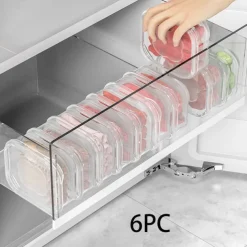 2pcs Sealed Plastic Preservation Box Refrigerator Storage Box Microwave Oven Specific Refrigerated Sealed Food Storage Box Commercial With Lid