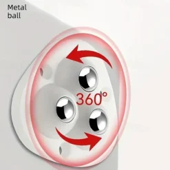 4pcs Self Adhesive Caster Wheels Heavy Duty Swivel Wheels Stainless Steel Paste Universal Wheel 360 Degree Rotation Sticky Pulley For Bins Bottom Storage Box Furniture Trash Can Coffee Table