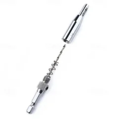 4pcs Self Centering Hinge Drill Bit Set High-speed Steel Woodworking Door Window Hinge Drill Bit Positioning Hole Opener