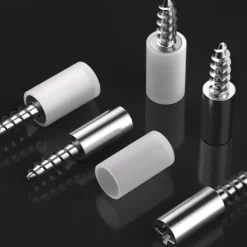 20PCS Shelf Support Pegs - Self-Tapping Screws for Kitchen Cabinet Bookcase Closet Shelves - Sturdy Adjustable and Easy-to-Install Furniture Accessories