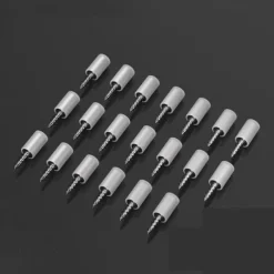 20PCS Shelf Support Pegs - Self-Tapping Screws for Kitchen Cabinet Bookcase Closet Shelves - Sturdy Adjustable and Easy-to-Install Furniture Accessories