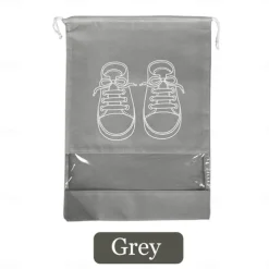 5pcs Shoe storage bag mildew-proof vacuum dust-proof transparent travel shoe bag moisture-proof shoe storage bag