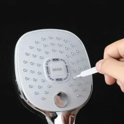 10Pcs Shower Head Hole Cleaning Brush White Small Brush Pore Gap Clean Anti-clogging Nylon for Home Daily Anti-blocking Multifunctional Cleansing Dredge