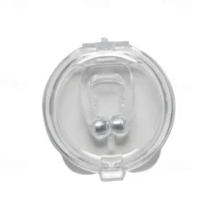 2/4pcs Silicone Anti Snore Magnet Nose Clip with Storage Box Silicone Anti-snoring Device Prevents Snoring