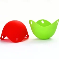 4pcs Silicone Egg Cooker, Kitchen Cooking Tool 2.55x3.54inch