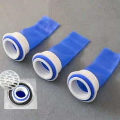 2Pcs Silicone Floor Drain Odor-proof Leak Core Down The Water Pipe Draininner Core Kitchen Bathroom Sewer Seal Leak Deodorant