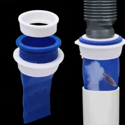 2Pcs Silicone Floor Drain Odor-proof Leak Core Down The Water Pipe Draininner Core Kitchen Bathroom Sewer Seal Leak Deodorant