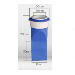 2Pcs Silicone Floor Drain Odor-proof Leak Core Down The Water Pipe Draininner Core Kitchen Bathroom Sewer Seal Leak Deodorant