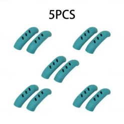 5PCS Silicone Pan Handle Cover Heat Insulation Assist Handle Holder Grip Sleeve Kitchen Gadgets