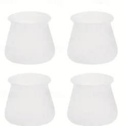 16PCS Simple Non-Slip Noise Reduction Chair and Table Leg Pads: Silicone Pads for Chair, Stool, and Sofa Legs, Protect Floors and Reduce Noise
