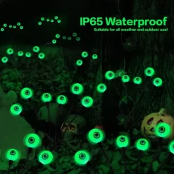 1/2pcs Solar Garden Lights Outdoor Firefly Starburst Swaying Lights Warm White Color Changing RGB Light for Yard Patio Pathway Decoration Swaying When Wind Blows