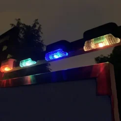 4pcs Solar Step Lights Outdoor LED Deck Stair Lights Waterproof LED for Garden Fence Step Railing Stairs Yard Patio Pathway Holiday Light