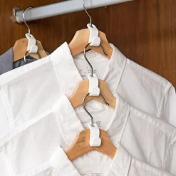 100pcs Space-Saving Clothes Hanger Connector Hooks, Magic Hanger Hooks Heavy Duty Cascading Connection Hooks Hanger Extenders Clips For Clothes For Organizer Closet