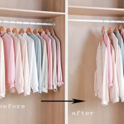 100pcs Space-Saving Clothes Hanger Connector Hooks, Magic Hanger Hooks Heavy Duty Cascading Connection Hooks Hanger Extenders Clips For Clothes For Organizer Closet