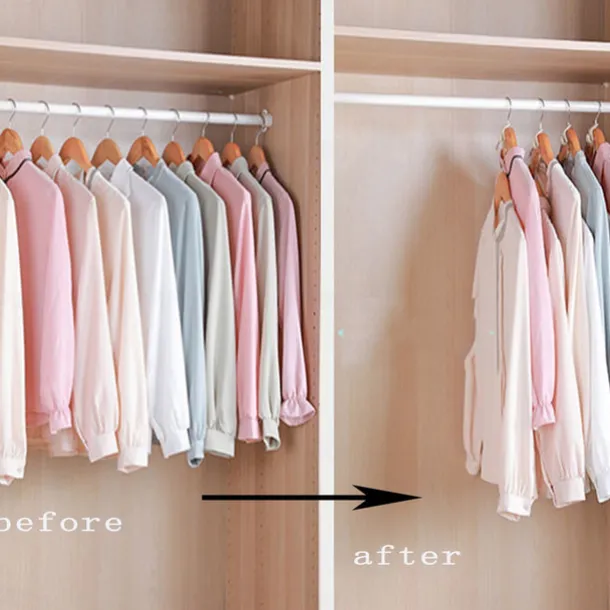 100pcs Space-Saving Clothes Hanger Connector Hooks, Magic Hanger Hooks Heavy Duty Cascading Connection Hooks Hanger Extenders Clips For Clothes For Organizer Closet