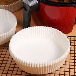 200PCS Special Paper for Air Fryer Baking Oil-proof and Oil-absorbing Paper for Household Barbecue Plate Food Oven Kitchen Pan Pad