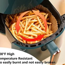200PCS Special Paper for Air Fryer Baking Oil-proof and Oil-absorbing Paper for Household Barbecue Plate Food Oven Kitchen Pan Pad