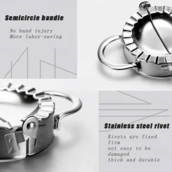 2PCS Stainless Steel Dumpling Maker Mold, Wraper Dough Cutter Pie Ravioli Empanadas Press Mold Kitchen Accessories Pastry Tools