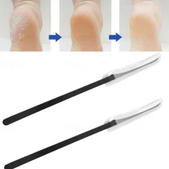 1pcs Stainless Steel Pedicure Knife Manicure Foot Care Callus Corn Dead Skin Remover Scraper Feet Pedicure Tools Nail Cuticle