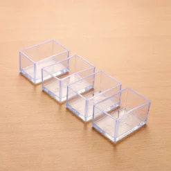 8PCS Table Chair Leg Mat Transparent Silicone Non-slip Table Chair Leg Caps Foot Protection Cover Pads Wood Floor Protectors