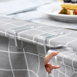 8Pcs Tablecloth Tables Useful Clips Holder Cloth Clamps Party Picnic Wedding Prom Multi-function Tablecloth Clip