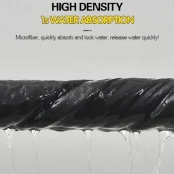 5/10pcs Thickened Magic Cleaning Cloth Absorbent Rag Water Marks Magical Rag Wipes Glass Cloth