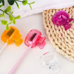 6PCS Toothbrush Cover - Toothbrush Protection Holder Portable Plastic Toothbrush Head Cover - Suitable for Travel, Business, Camping, School, Home