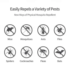 6Pcs Ultrasonic Plug In Pest Repeller For Flea, Insects, Mosquitoes, Mice, Spiders, Ants, Rats, Roaches, Bugs, Non-Toxic, Humans & Pets Safe