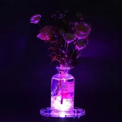 12pcs Underwater Submersible LED Pool Light Waterproof with Remote Control for Bath Tub Vase Aquarium Party Wedding Decor Battery Operated