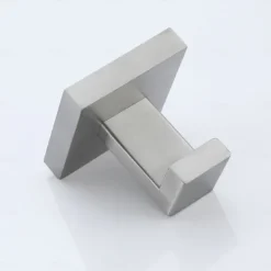 2pcs Wall Hooks for Coats,Stainless Steel Robe Hooks,Wall Mounted Coat Hooks For Bathroom,Bedroom,Kitchen(Black,Brushed Nickel,Golden)