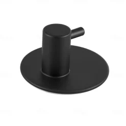 4pcs Wall Hooks Self-adhesive Durable 304 Stainless Steel Wall Hangers Waterproof Rustproof for Kitchen Bathrooms 3M