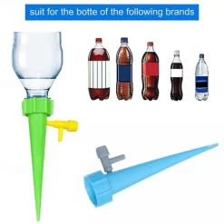 10pcs Watering Spikes Auto Drip Irrigation Watering System Dripper Spike Kits Garden Household Plant Flower Automatic Waterer Tools