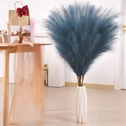 5pcs Wedding Mini Pampas Reed Grass INS Wind Simulated Flower Factory Home Decoration Wholesale Artificial Flowers
