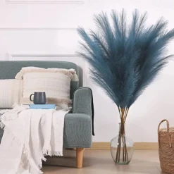 5pcs Wedding Mini Pampas Reed Grass INS Wind Simulated Flower Factory Home Decoration Wholesale Artificial Flowers