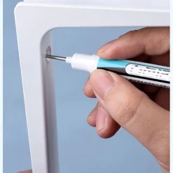 1/2Pcs White Permanent Paint Pen Set For Wood Rock Plastic Leather Glass Stone Metal Canvas Ceramic Deep Hole Marker 0.7mm